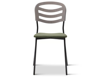 FARAH METAL 310-M - Stackable steel chair open back by Origins 1971 - view 3